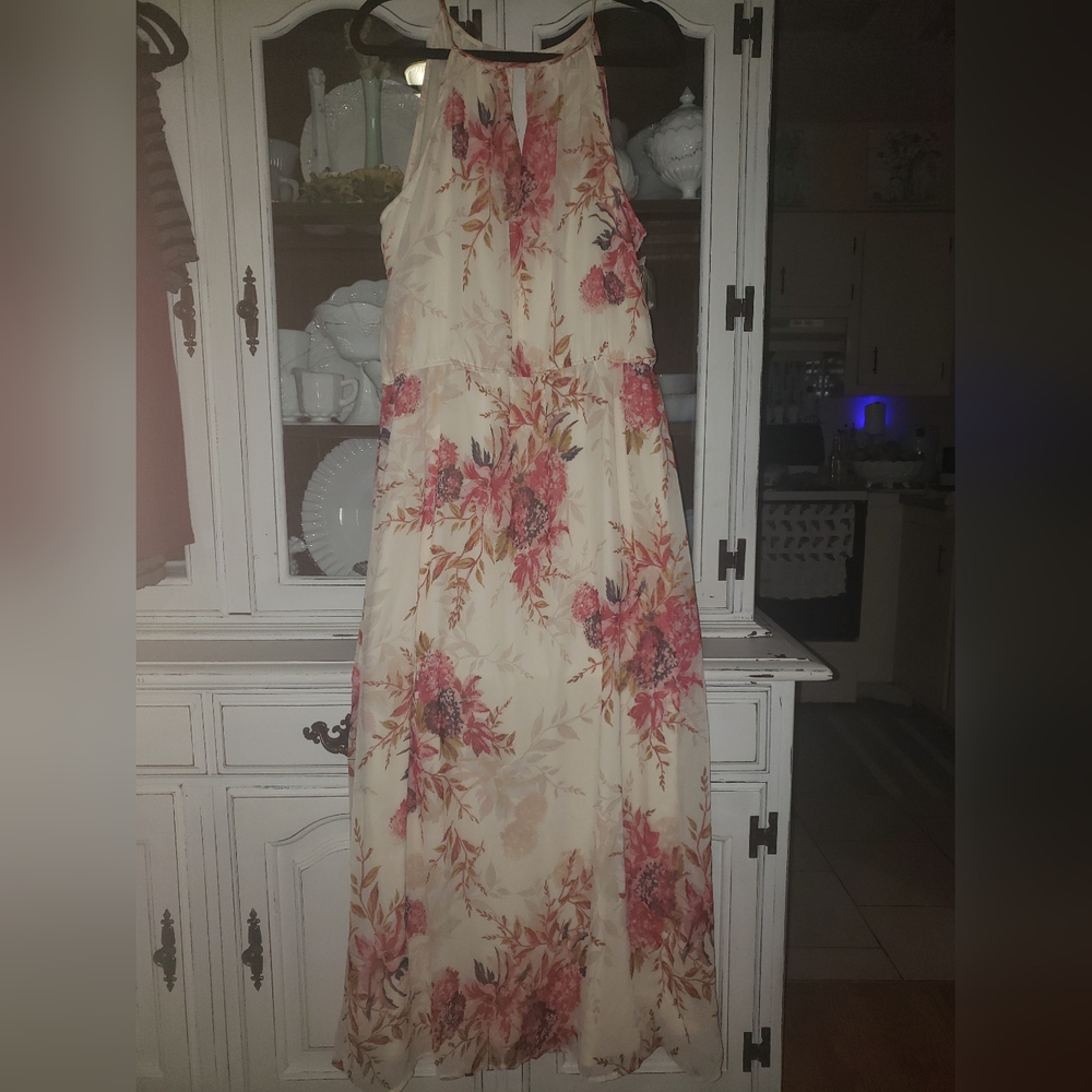 Floor length summer dress